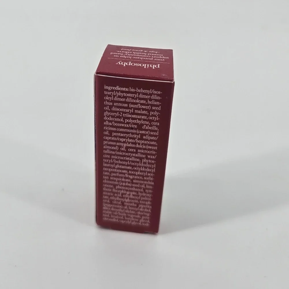 Philosophy Lips of Hope Lip Treatment Women 0.14oz Coral Hydrating Tinted Balm